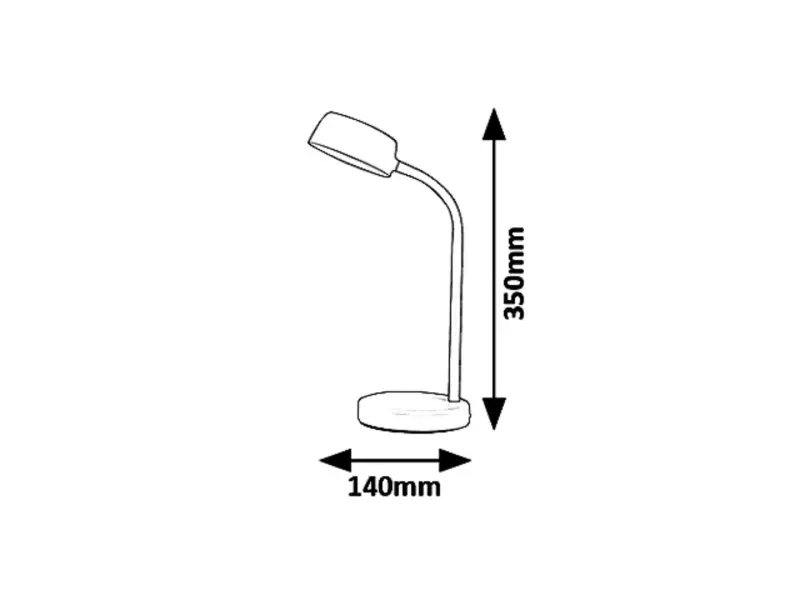 Stolové  svietidlo Rabalux  6779 LED 4,5W 350lm 4000K 230V IP20